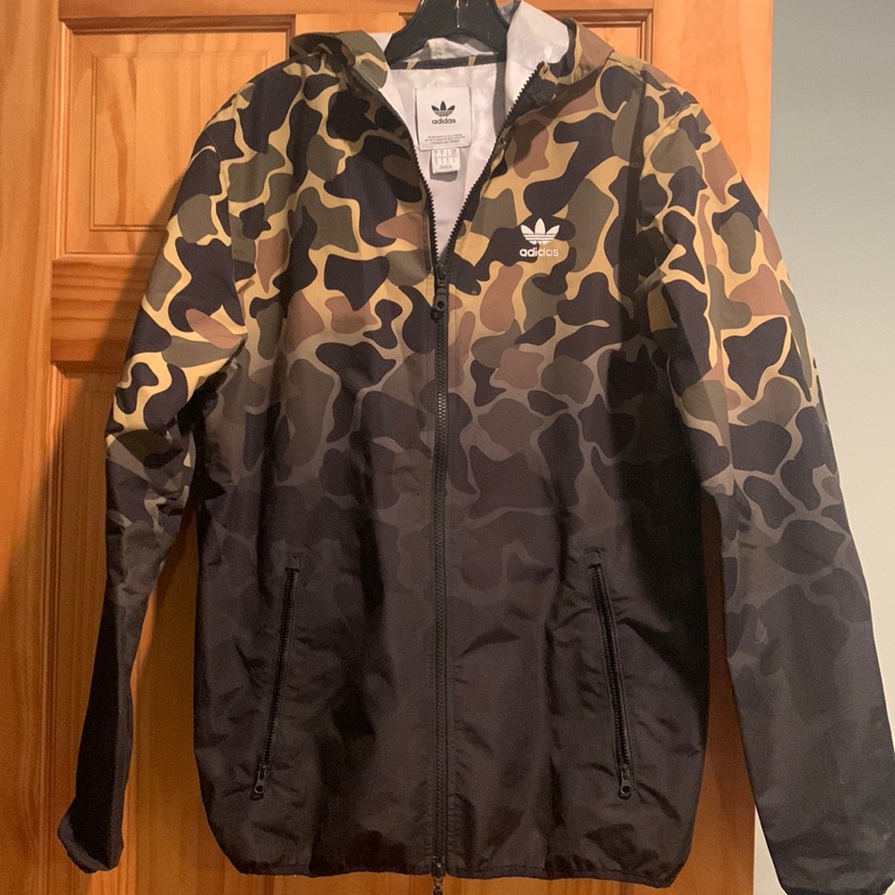 Unisex light weight zip up jacket